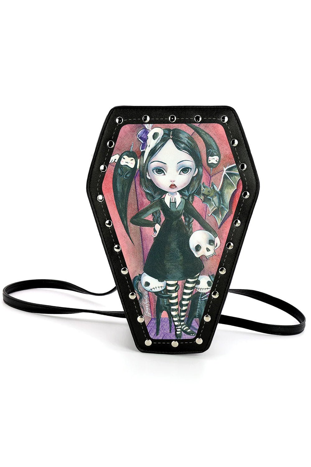 Coffin Girl Mini Backpack - bags & wallets - VampireFreaks - Comeco Inc