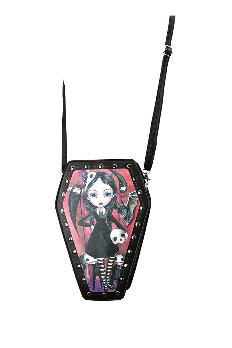 Coffin Girl Mini Backpack - bags & wallets - VampireFreaks - Comeco Inc