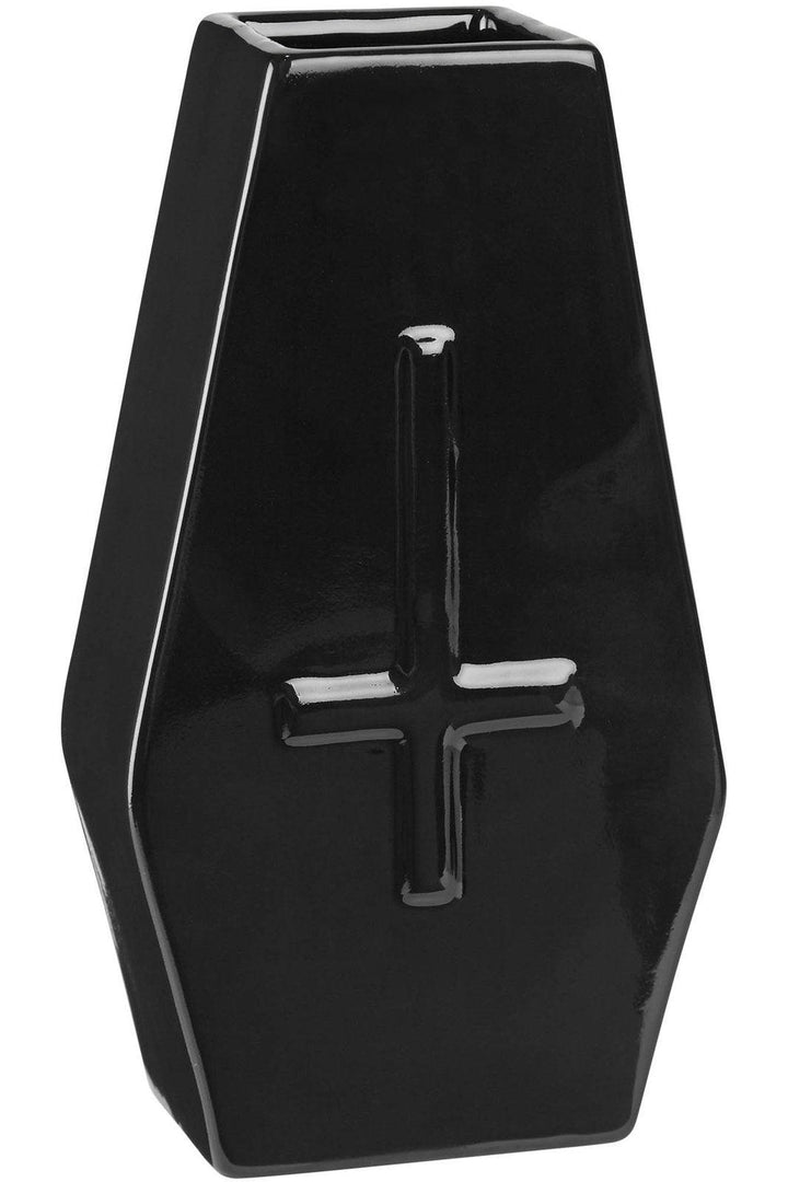 Coffin Large Vase - housewares - VampireFreaks - Killstar