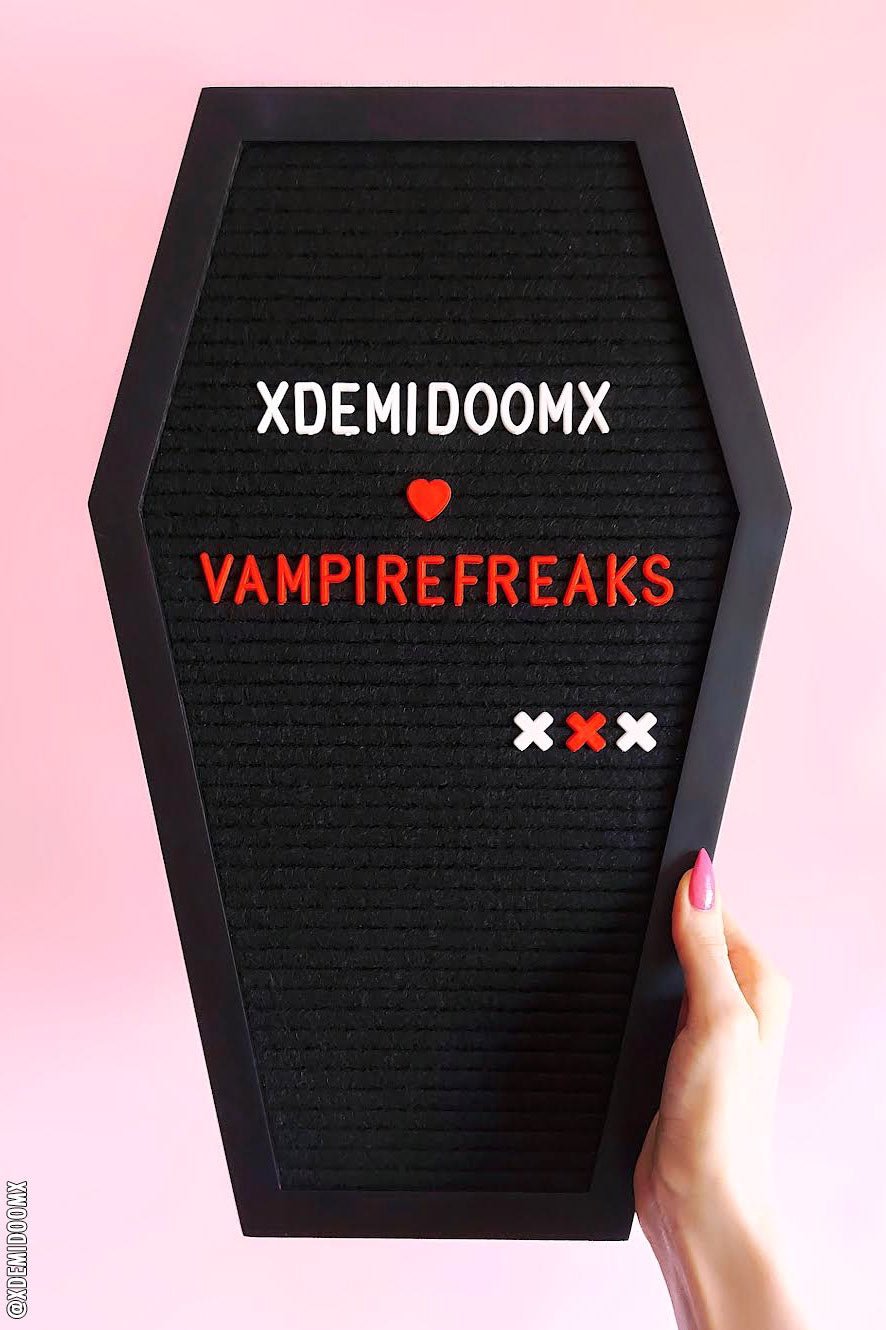 Coffin Letter Board - housewares - VampireFreaks - VampireFreaks