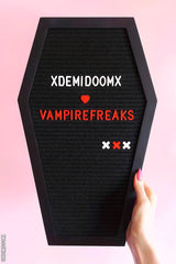 Coffin Letter Board - housewares - VampireFreaks - VampireFreaks