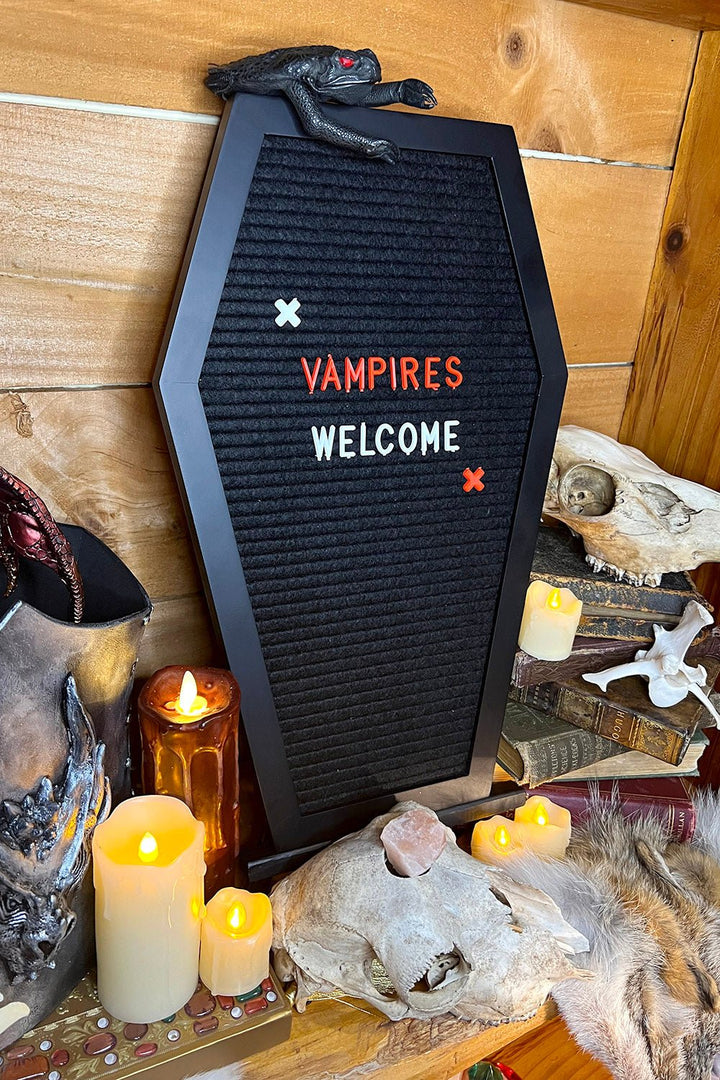 Coffin Letter Board - housewares - VampireFreaks - VampireFreaks