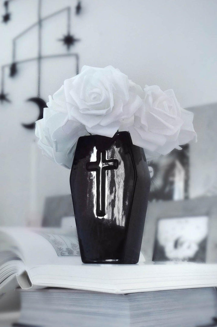 Coffin Medium Vase - housewares - VampireFreaks - Killstar