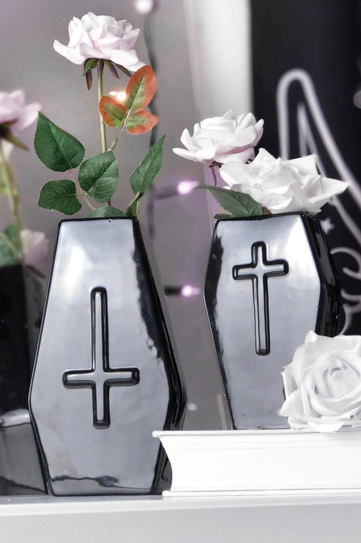 Coffin Medium Vase - housewares - VampireFreaks - Killstar