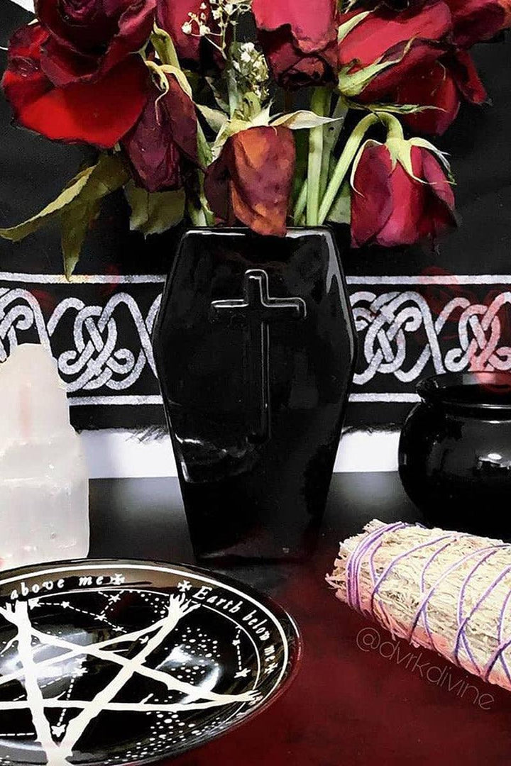 Coffin Medium Vase - housewares - VampireFreaks - Killstar