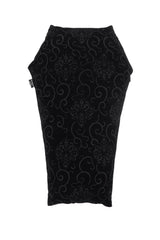 skeleton coffin pillow