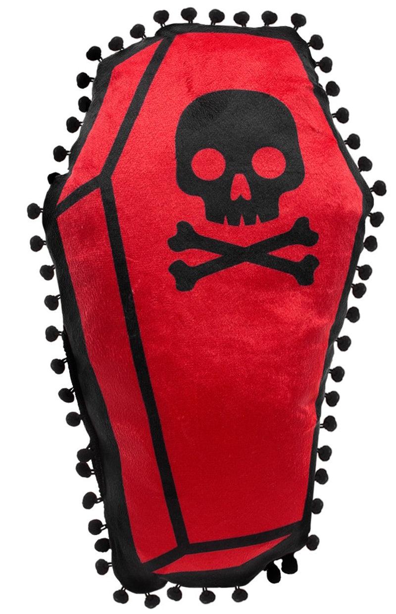 Coffin Shaped Pillow - housewares - VampireFreaks - Sourpuss