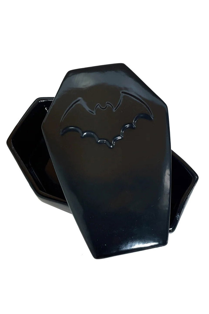 Coffin Stash Box [BLACK] - housewares - VampireFreaks - Sourpuss