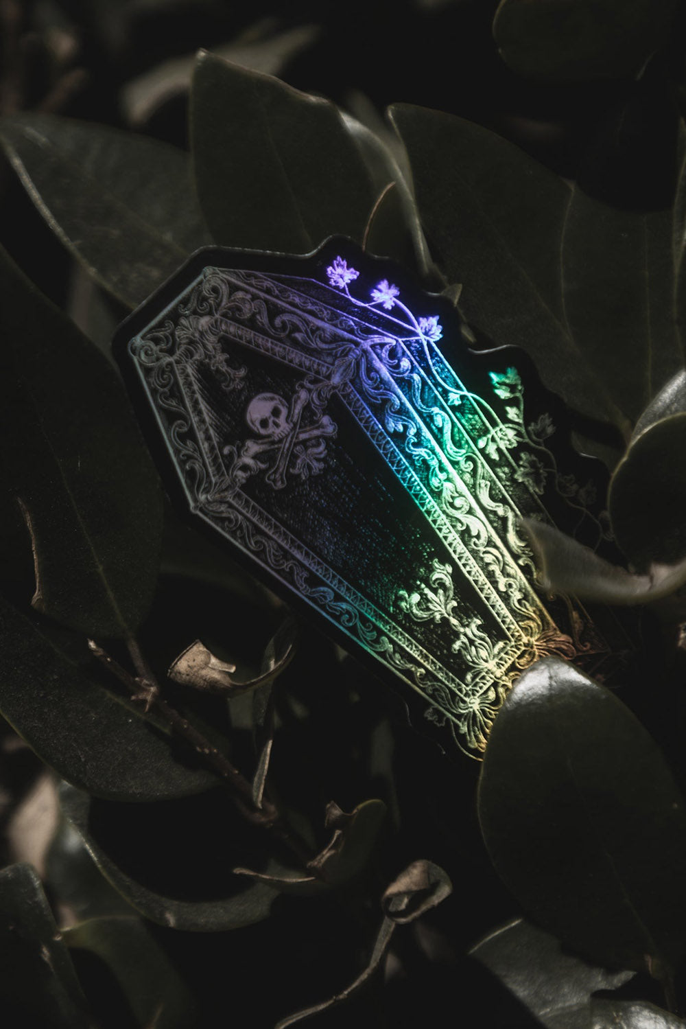 the pretty cult coffin sticker