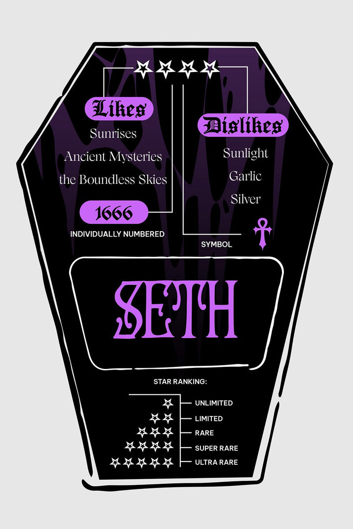 coffin tag for killstar kreepture plush