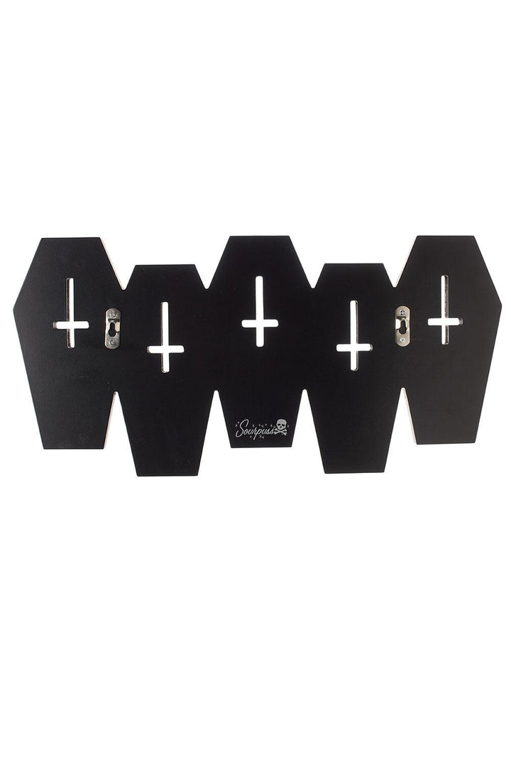 Coffins Wall Hook Rack - housewares - VampireFreaks - Sourpuss