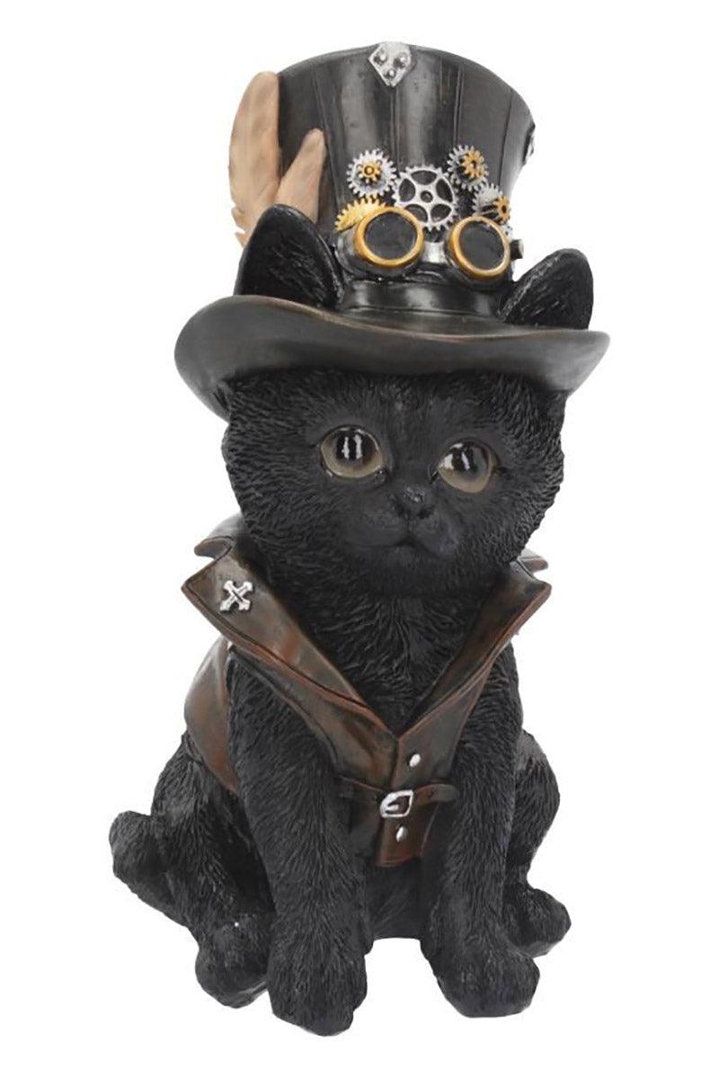 Cogsmiths Steampunk Cat Statue