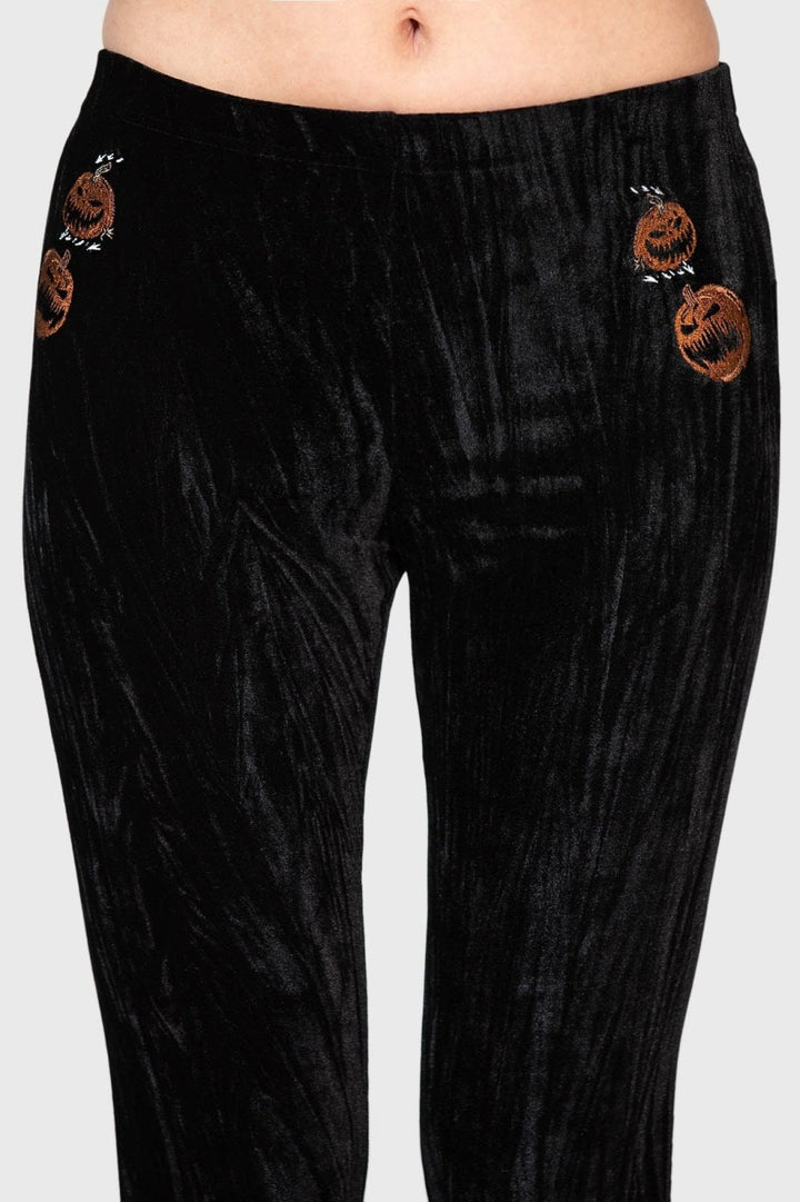 Collect Your Wits Flares - womens bottoms - VampireFreaks - Killstar