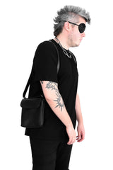 gothic harness bag by foxblood with adjustable straps 