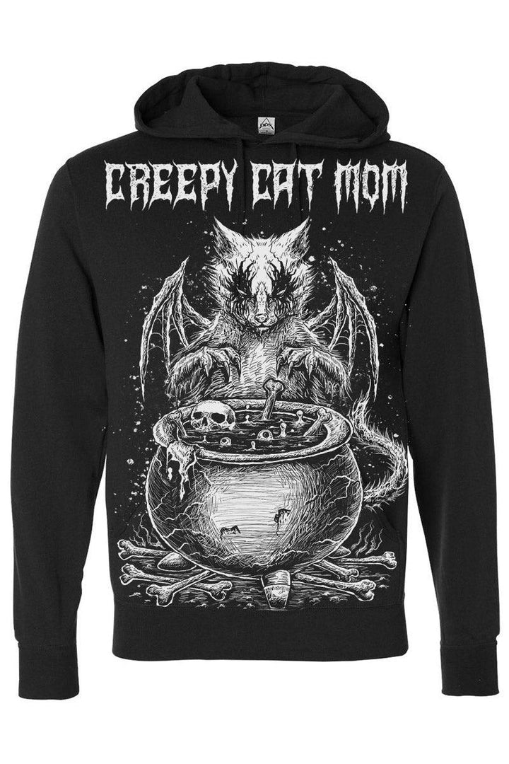 Conjuring Cat Hoodie [Zipper or Pullover] - mens outerwear - VampireFreaks - VampireFreaks