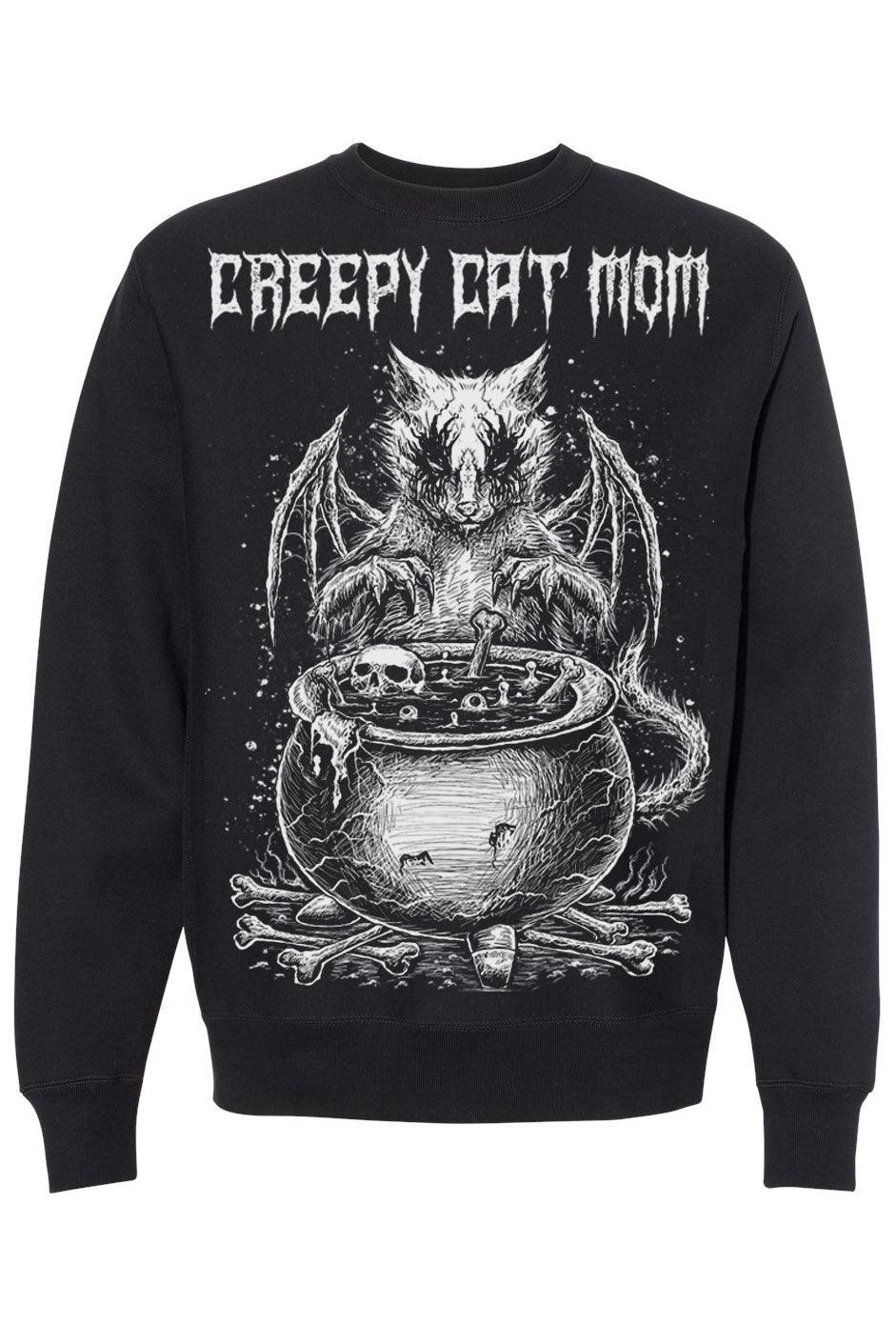 Conjuring Cat Sweatshirt - mens outerwear - VampireFreaks - VampireFreaks