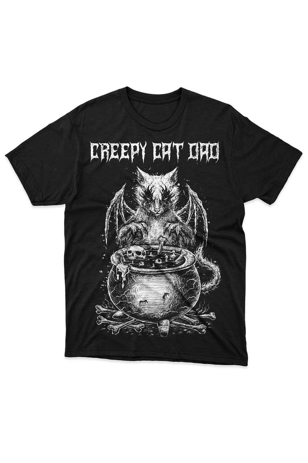 Conjuring Cat T-shirt - graphic t-shirt - VampireFreaks - VampireFreaks