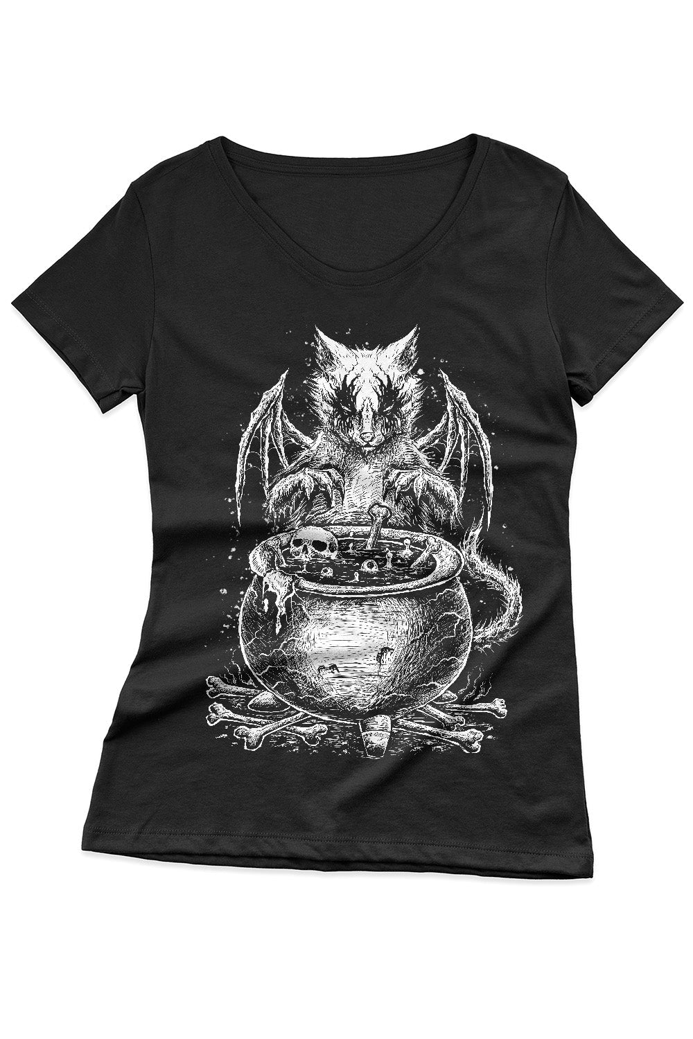 Conjuring Cat T-shirt - graphic t-shirt - VampireFreaks - VampireFreaks