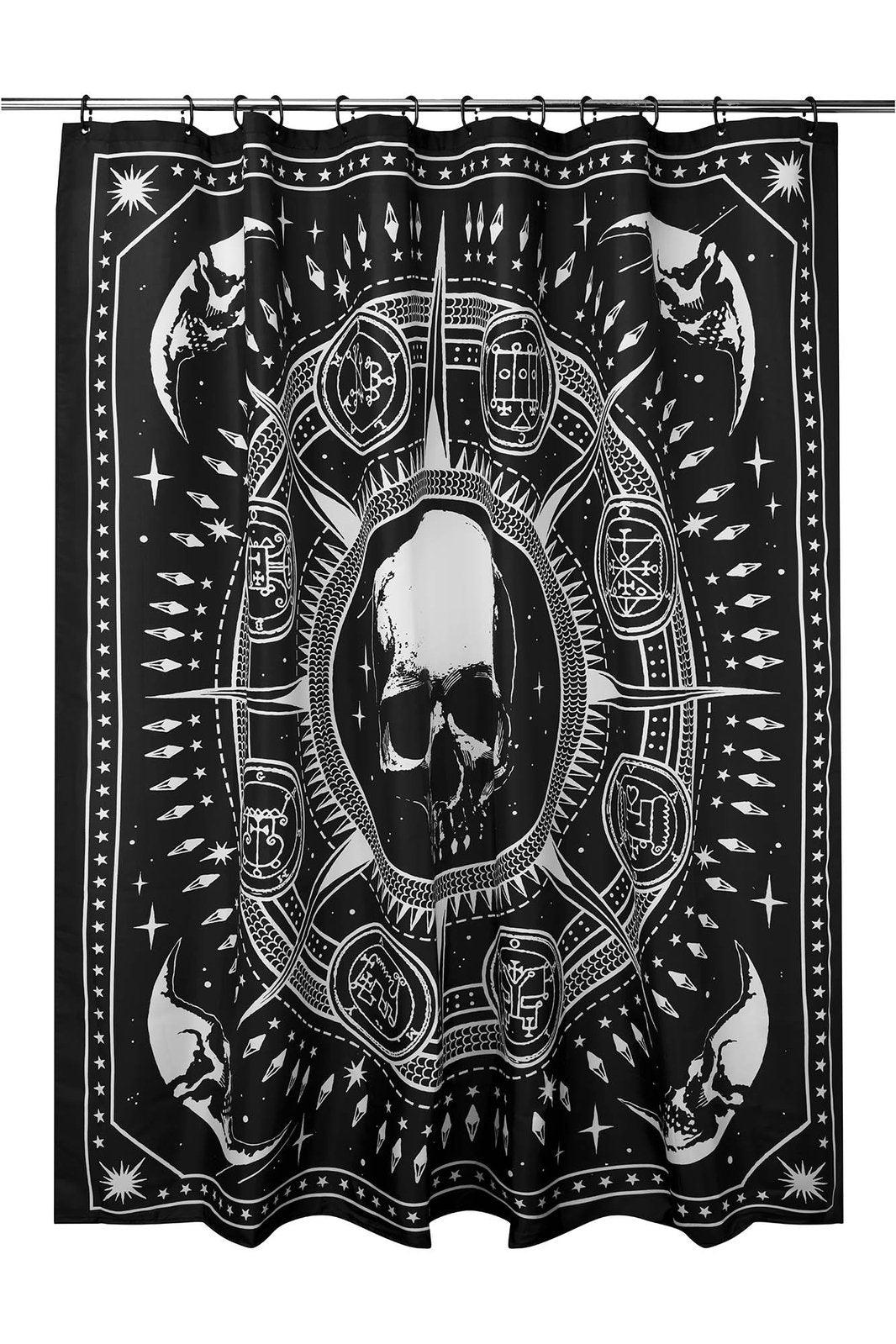 Conjuring Shower Curtain - housewares - VampireFreaks - Killstar