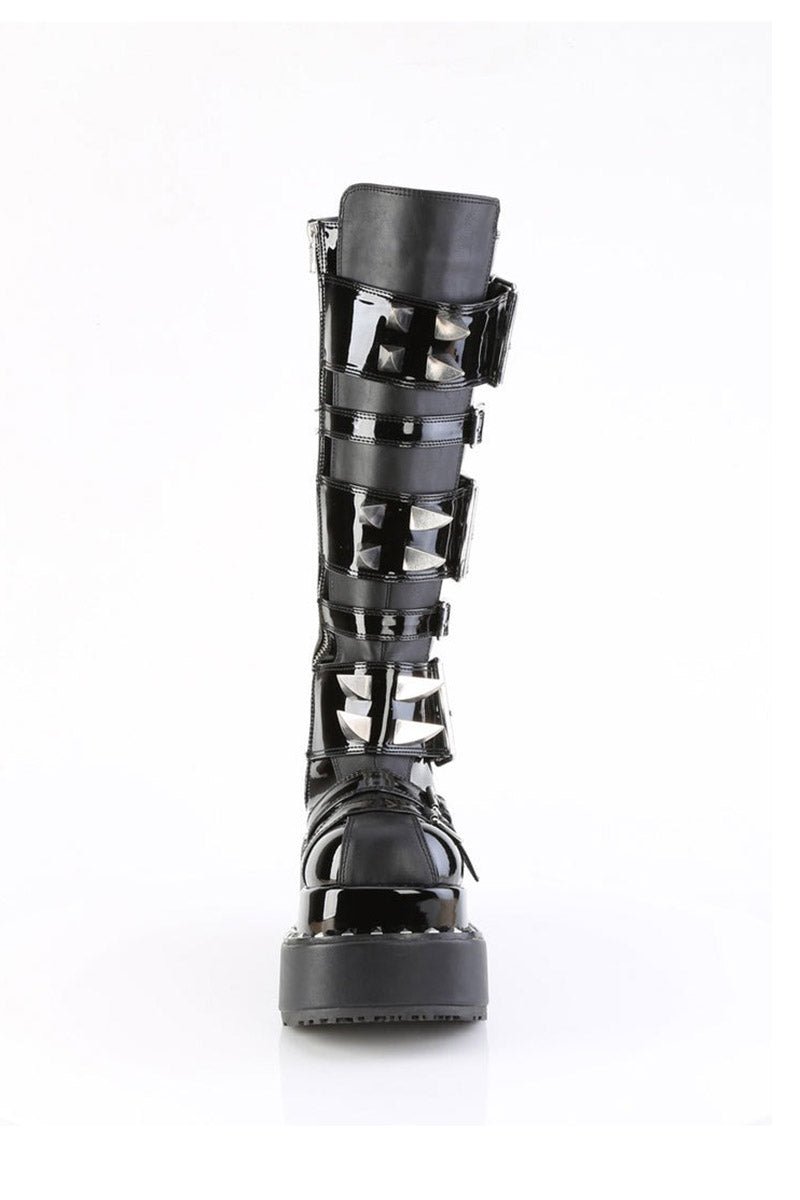 Corpse Claws Knee - High Platform Boots [BEAR - 215] - womens shoes - VampireFreaks - Demonia