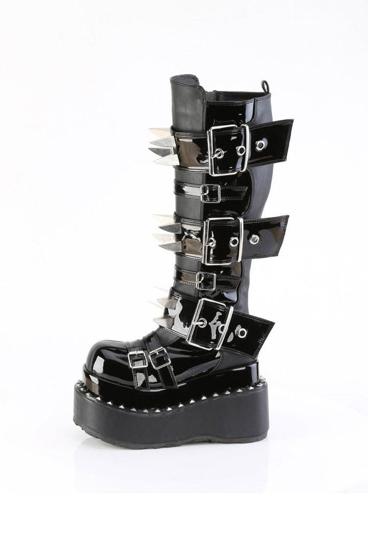 Corpse Claws Knee - High Platform Boots [BEAR - 215] - womens shoes - VampireFreaks - Demonia