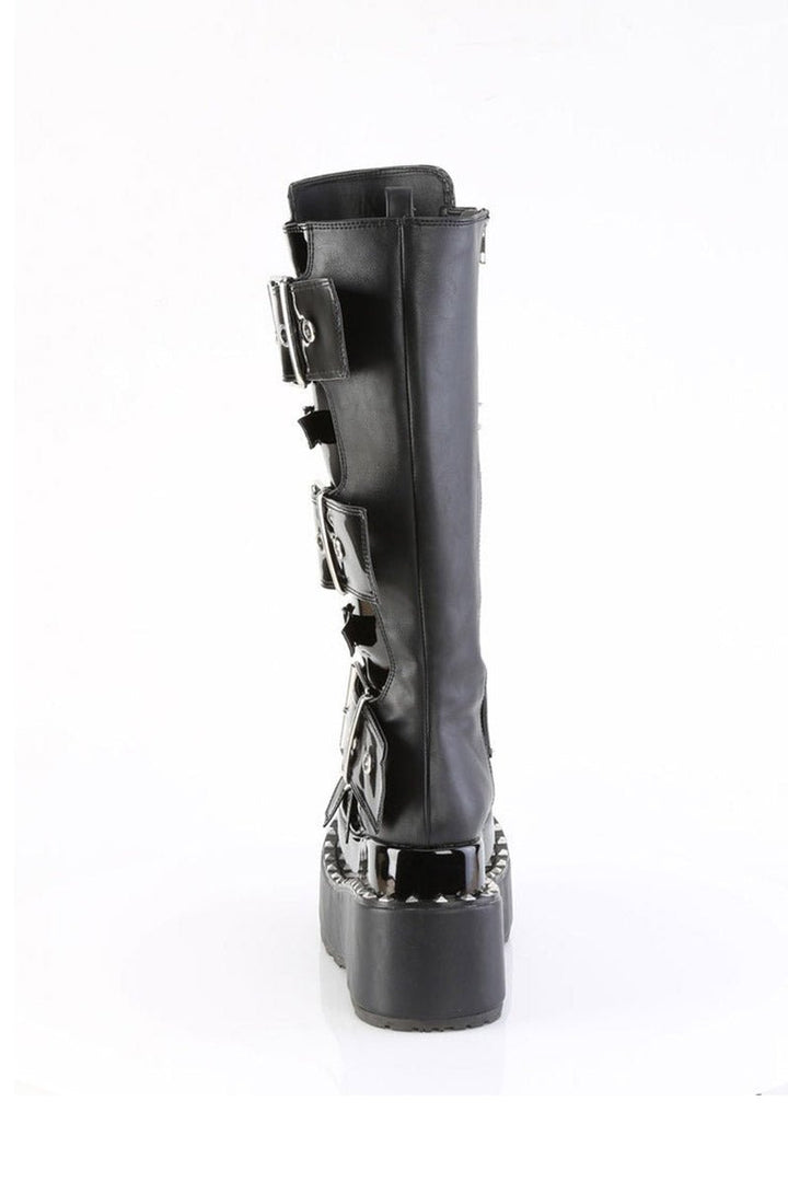 Corpse Claws Knee - High Platform Boots [BEAR - 215] - womens shoes - VampireFreaks - Demonia