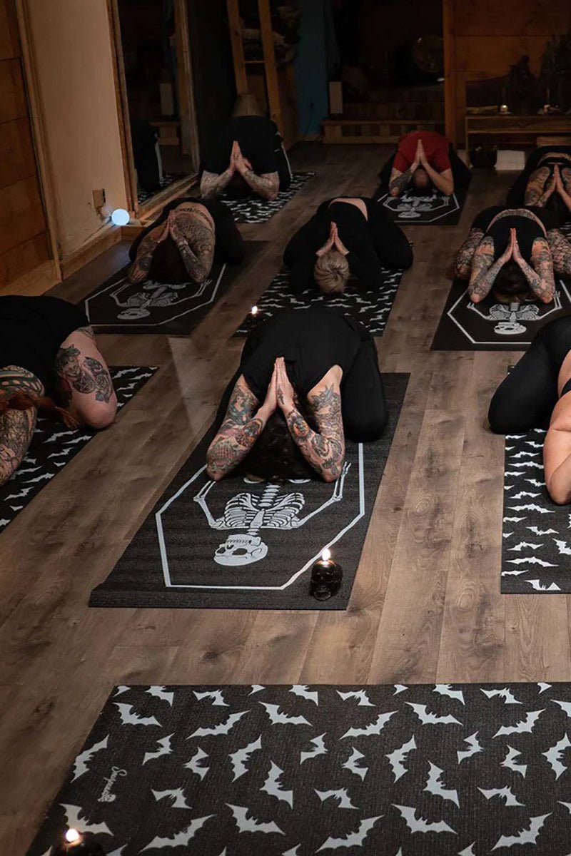 Corpse Pose Yoga Mat - housewares - VampireFreaks - Sourpuss