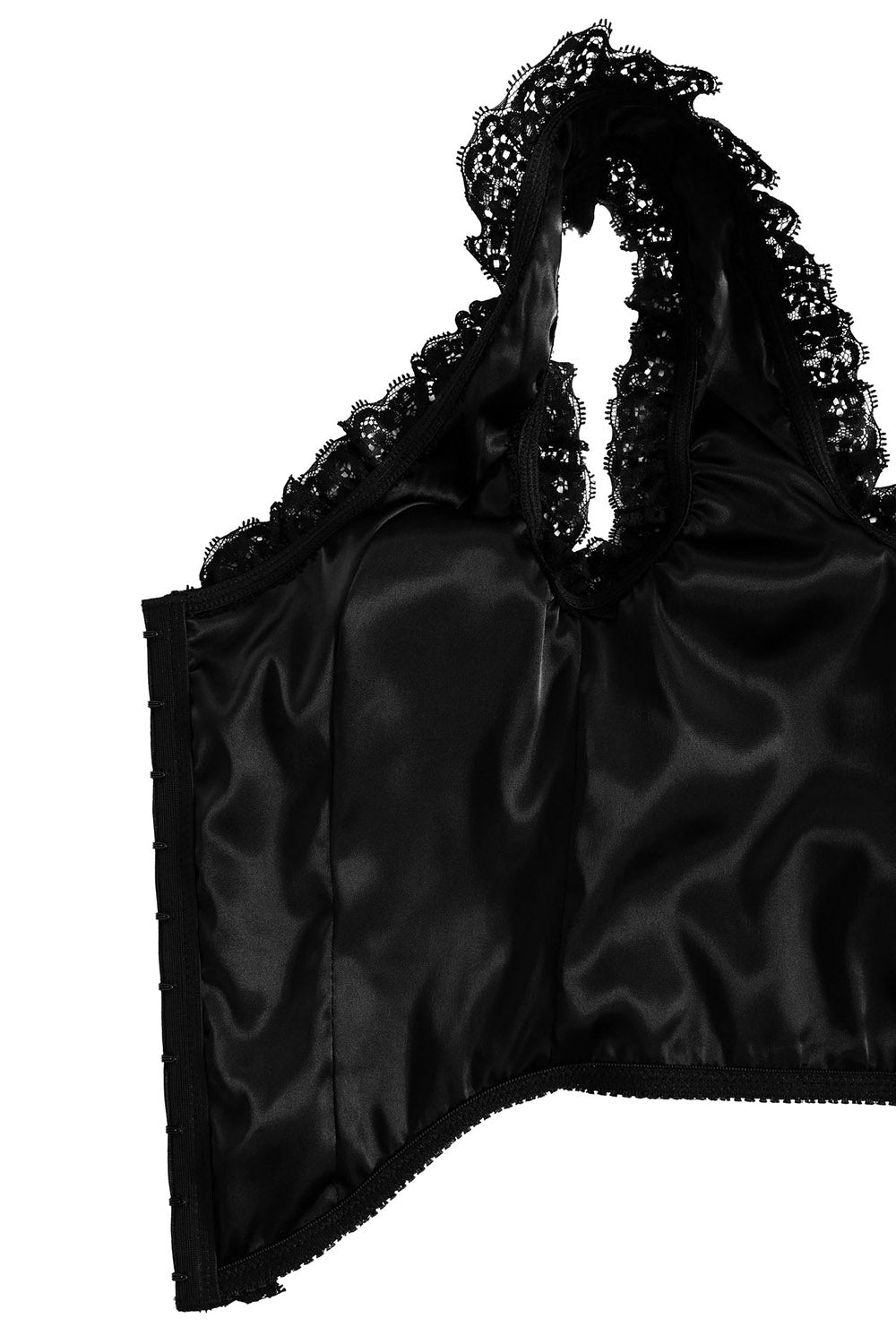 satin lined gothic corset bodice top