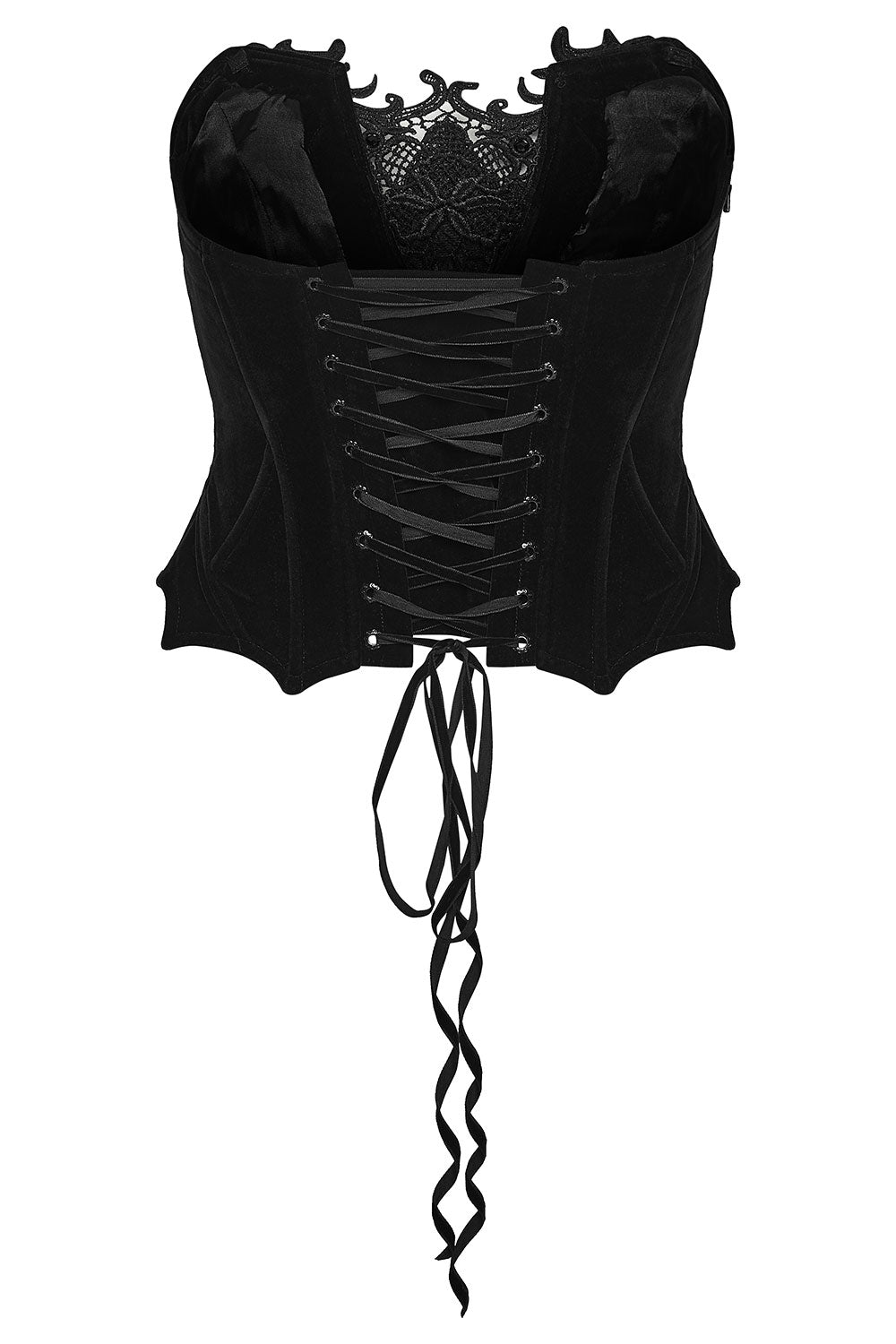 womens corset with lace up back
