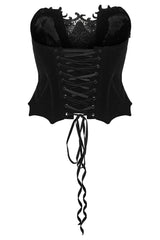 womens corset with lace up back