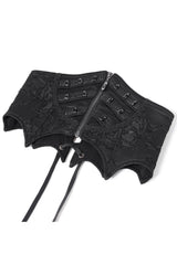 romantic goth batwing belt