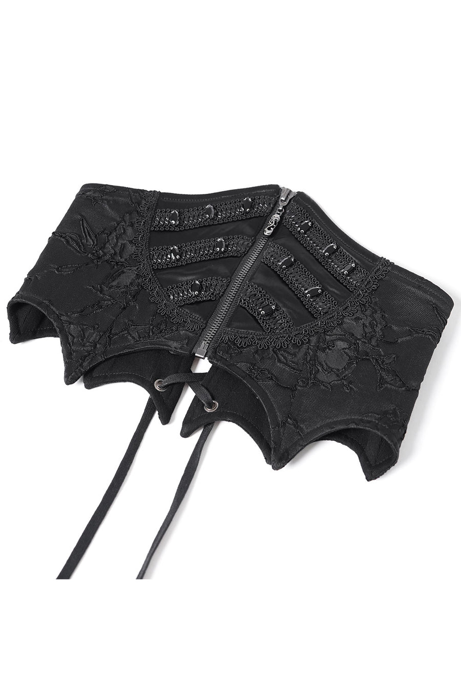 romantic goth batwing belt