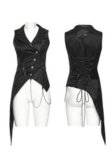 womens Dracula inspired victorian goth waistcoat 