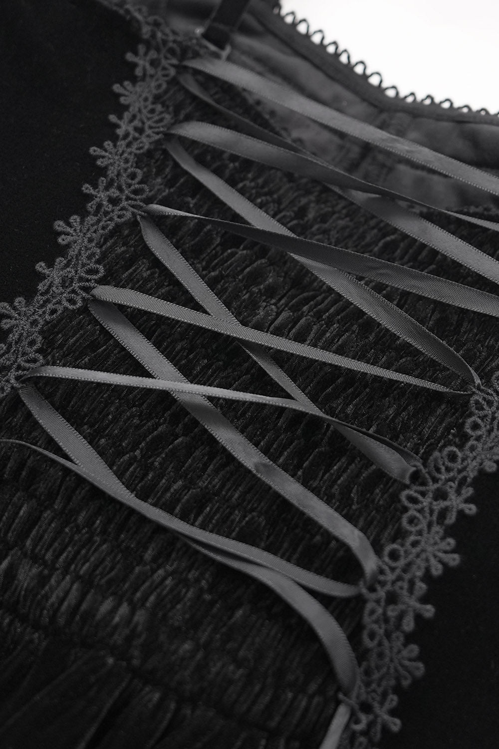 womens lace up back corset gown