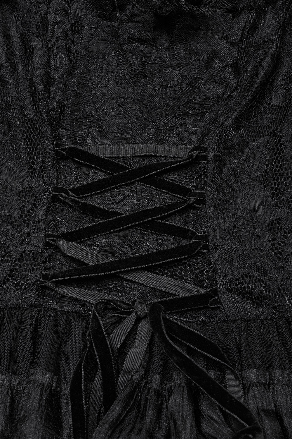 Victorian Gloom Layered Lace Dress