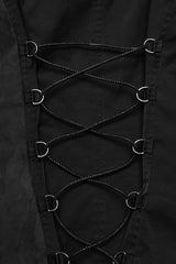 womens Dracula inspired victorian goth waistcoat and back laces