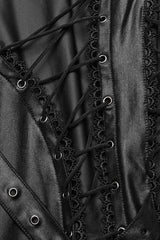 embroidered lace gothic leggings