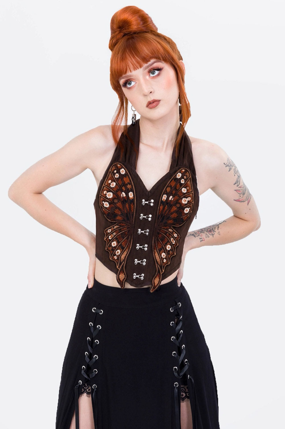moth wings corset top by restyle