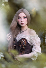 enchanting 3d whimsical halter top corset