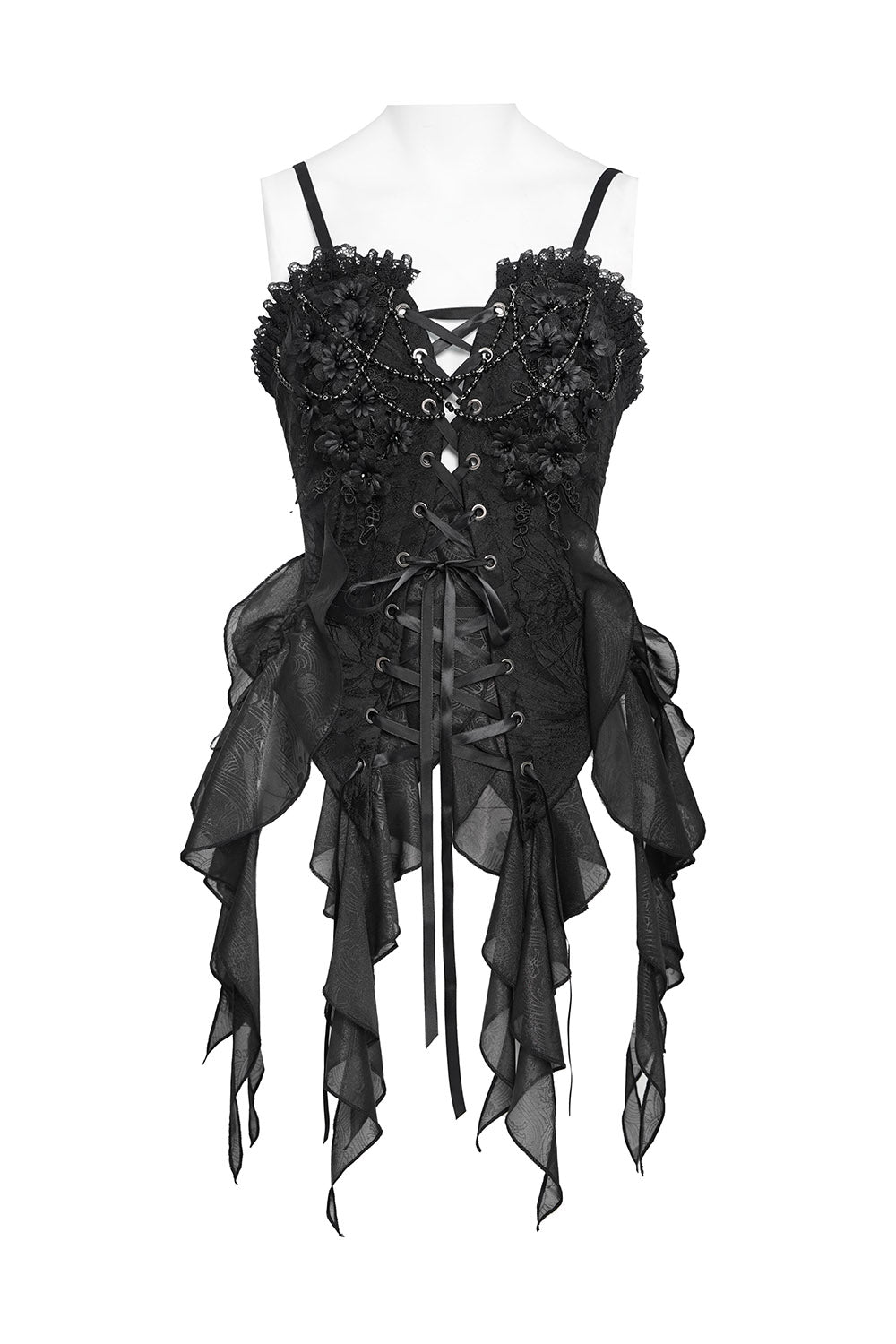 dark siren mermaid bustier top