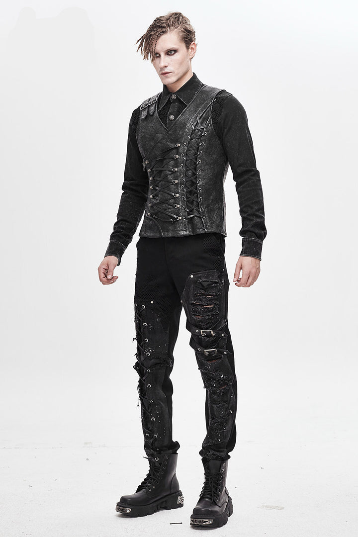 gothic waistcoat for men