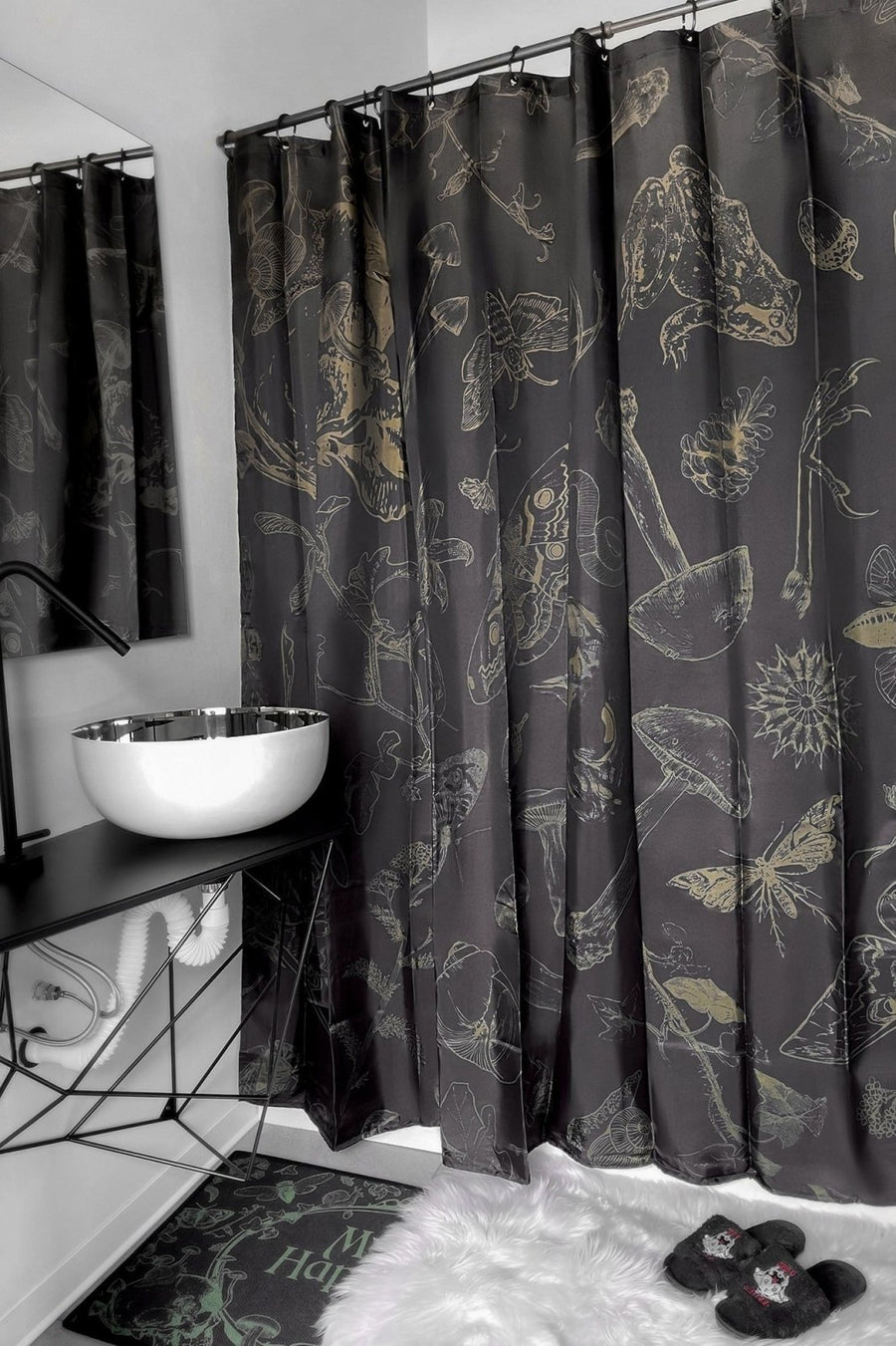 Cottage Core Shower Curtain - housewares - VampireFreaks - Killstar