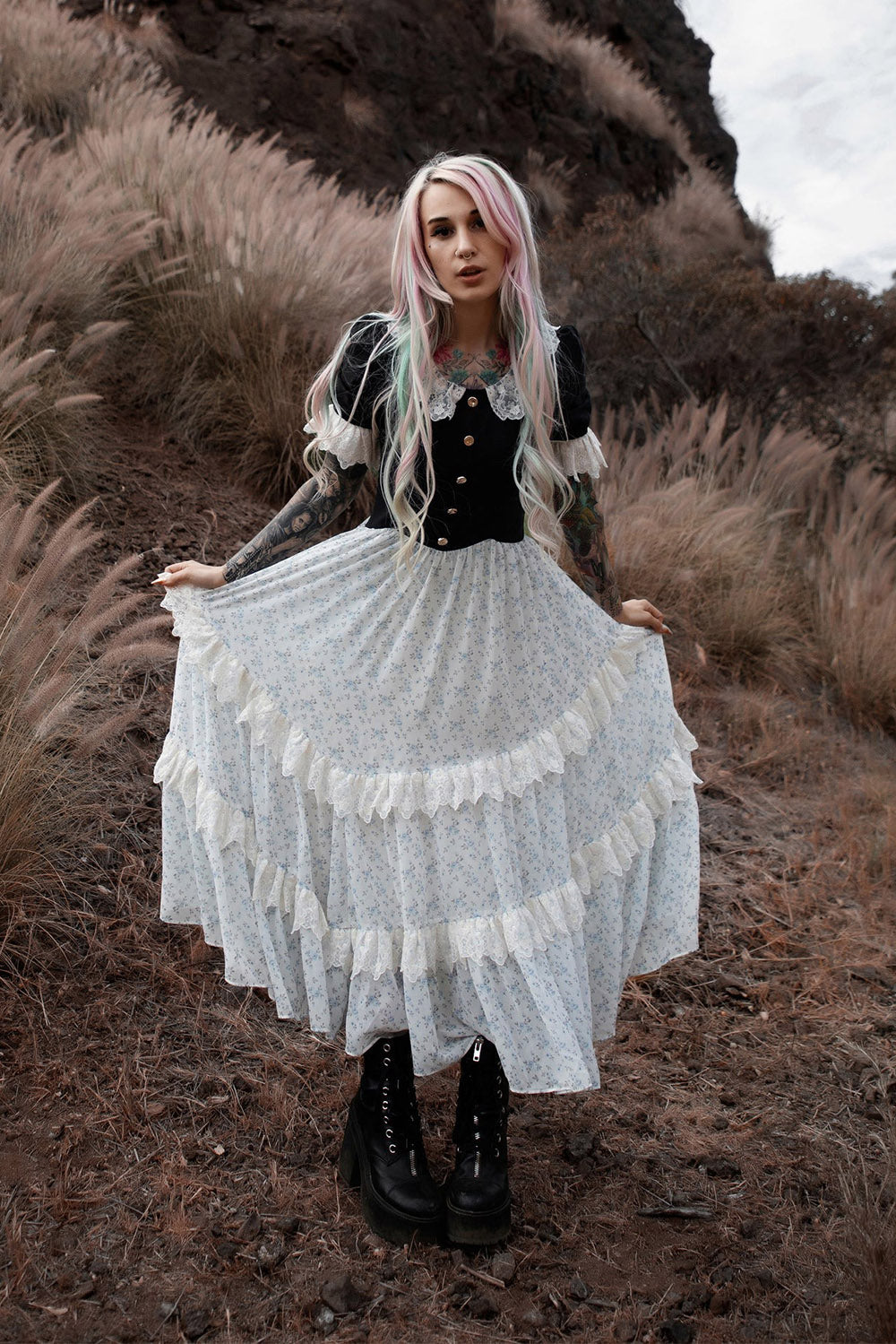 womens prarie dress