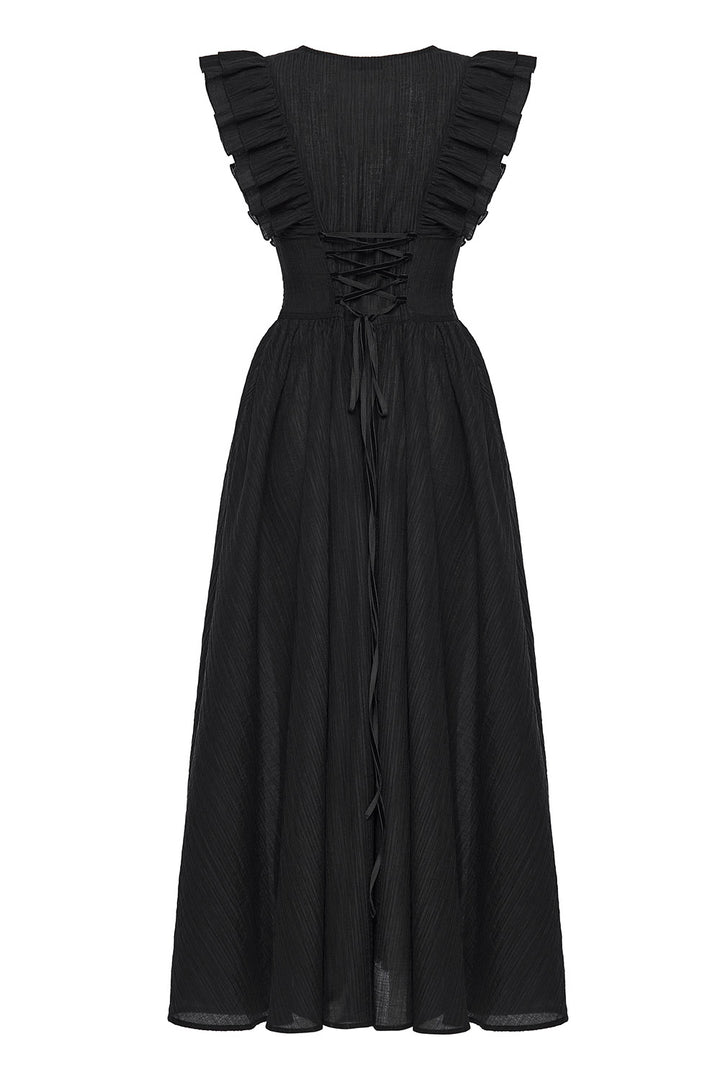 gothic rose cut-out dress by punk rave