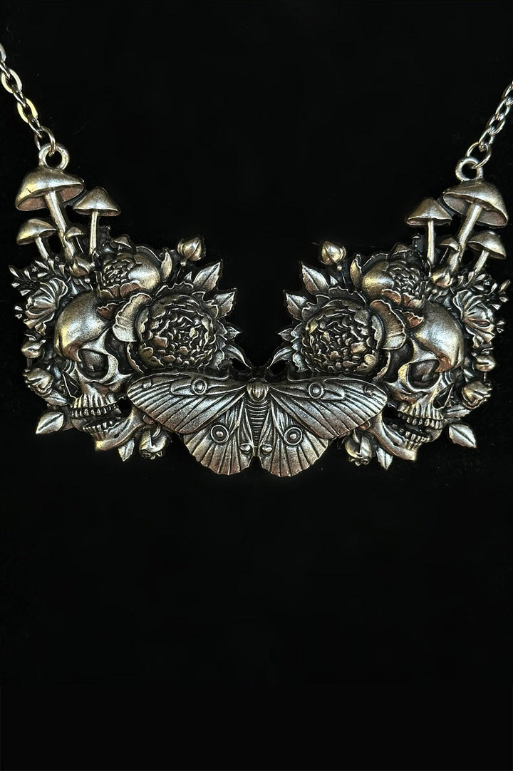 dark cottagecore necklace