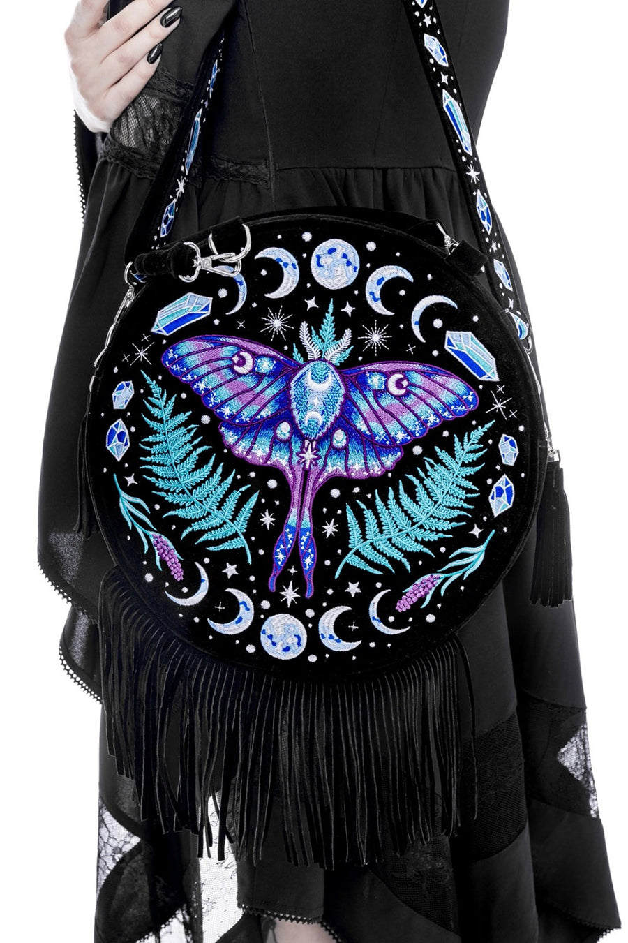 witchy moon purse