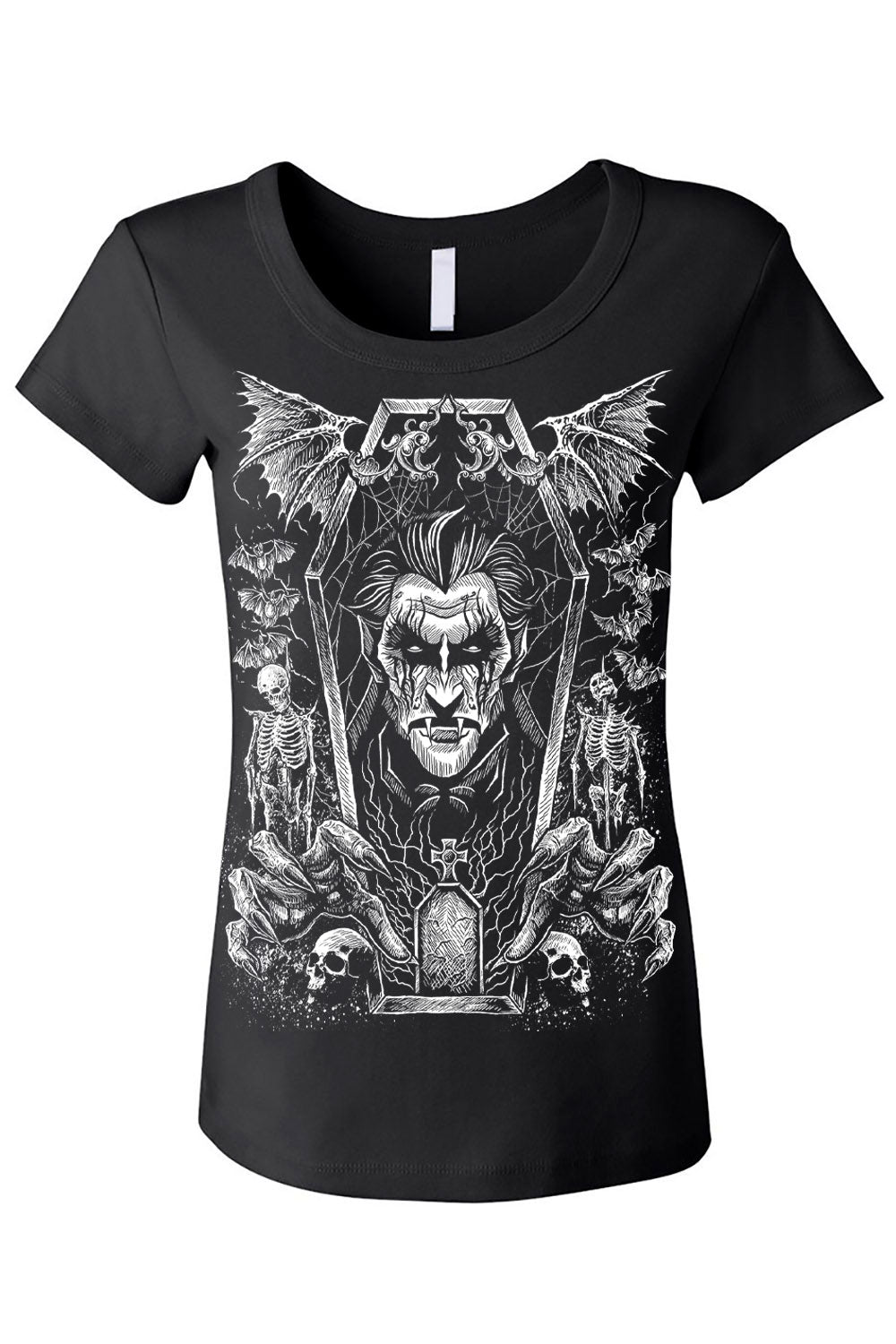 Count Dracula T-shirt - graphic t-shirt - VampireFreaks - VampireFreaks