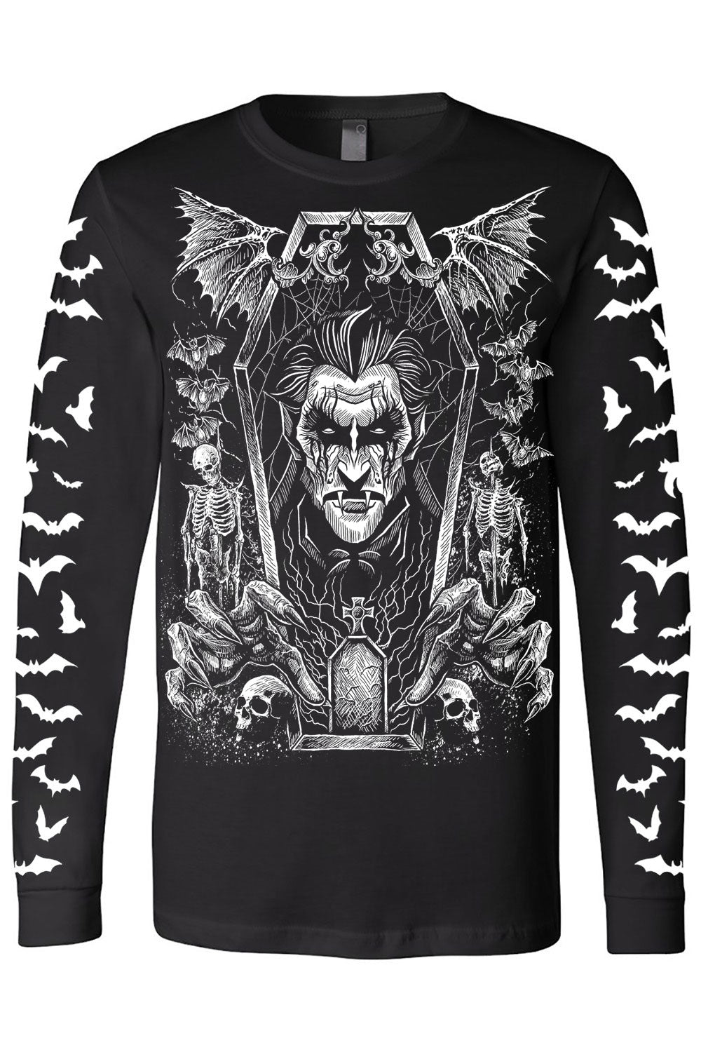 Count Dracula T-shirt - graphic t-shirt - VampireFreaks - VampireFreaks