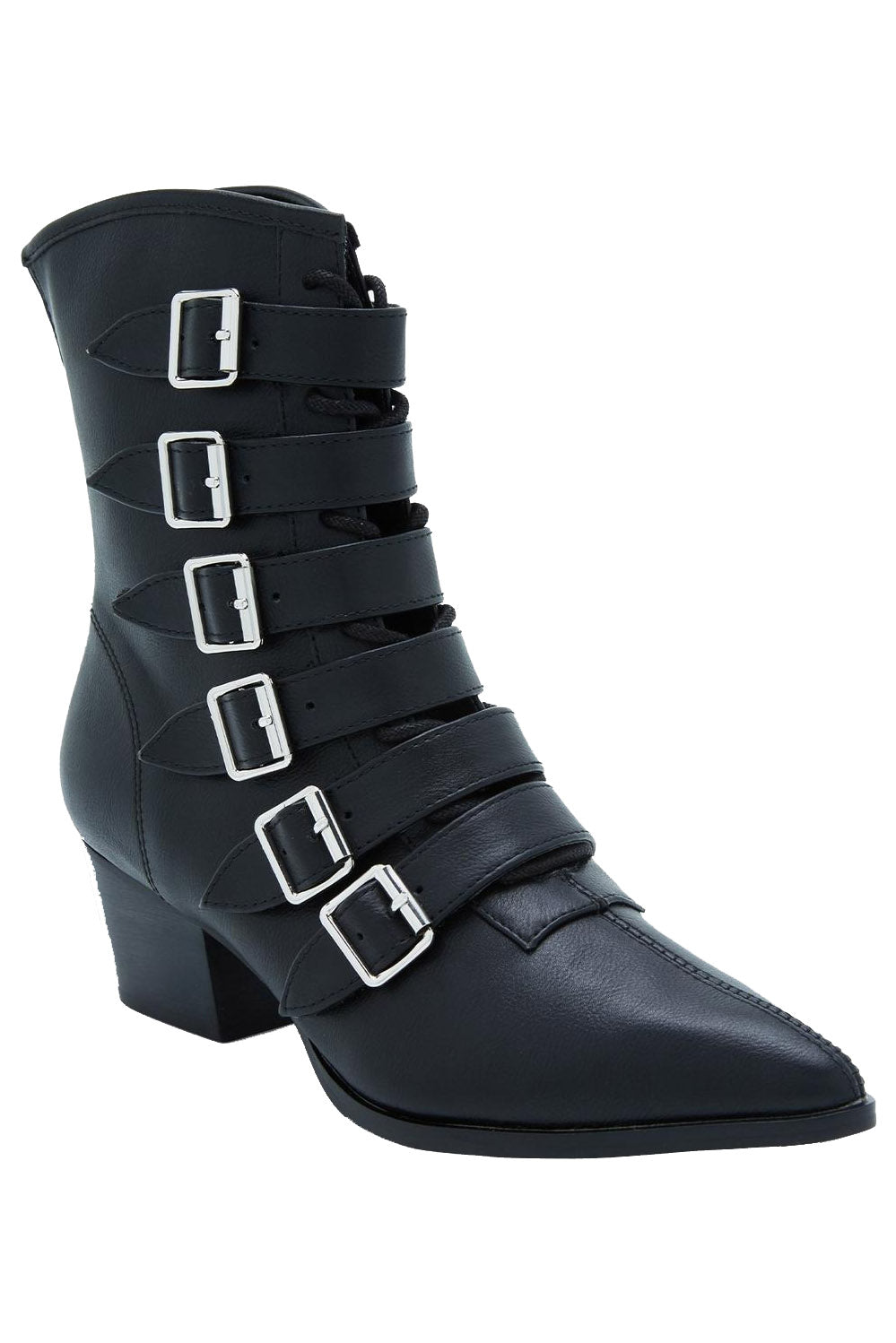 Coven Boots [BLACK] - womens shoes - VampireFreaks - Strangecvlt