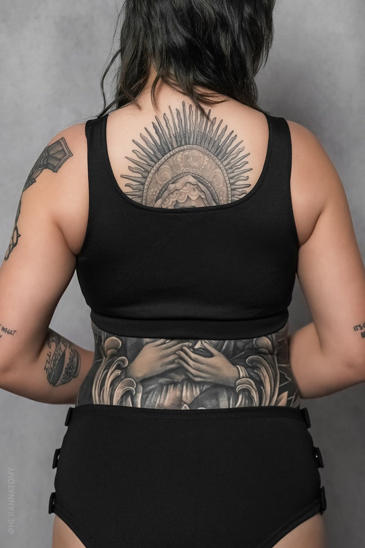 tattoo inspired swimsuit 